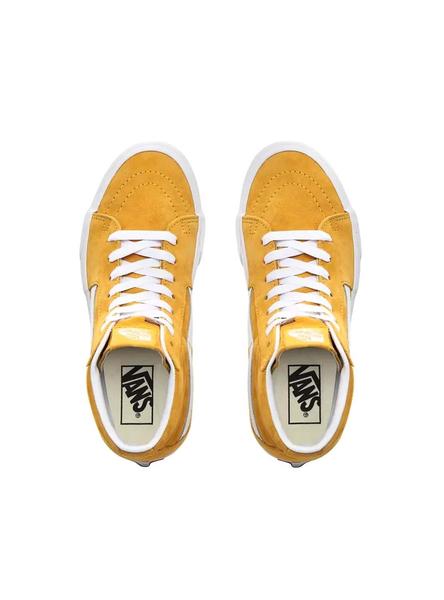 Vans sk8 shop hi mujer amarillo