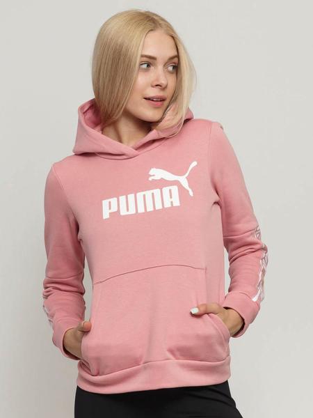Sudadera con Capucha Mujer Puma Rosa claro